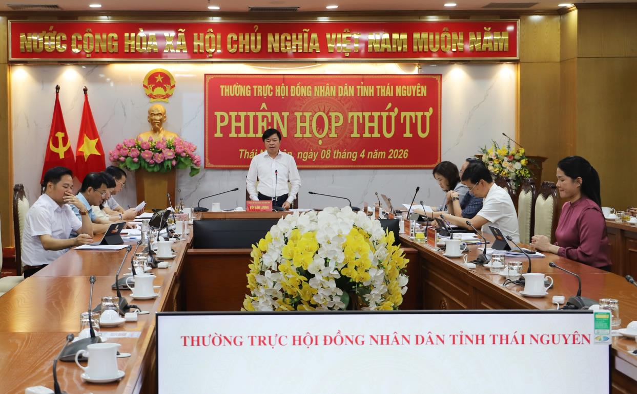 Phiên họp thứ 4 của Thường trực HĐND tỉnh khóa XV